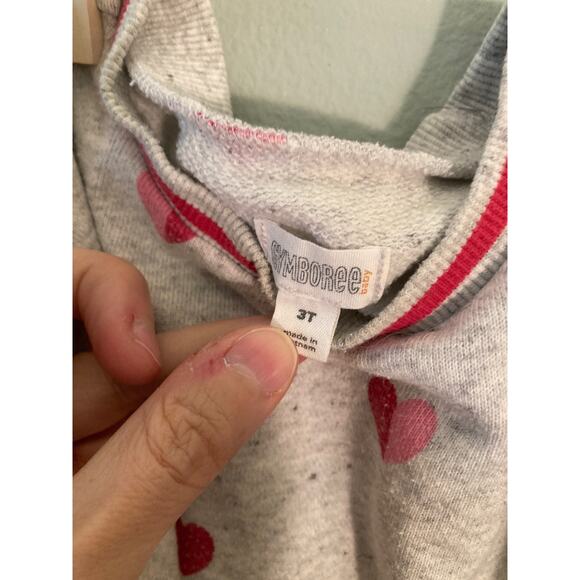 Gymboree 2 Sweatshirts & Uniqlo Fleece-Lined Pants Lot ~ Sz 3 ~ Cool Beach Days - Picture 7 of 8